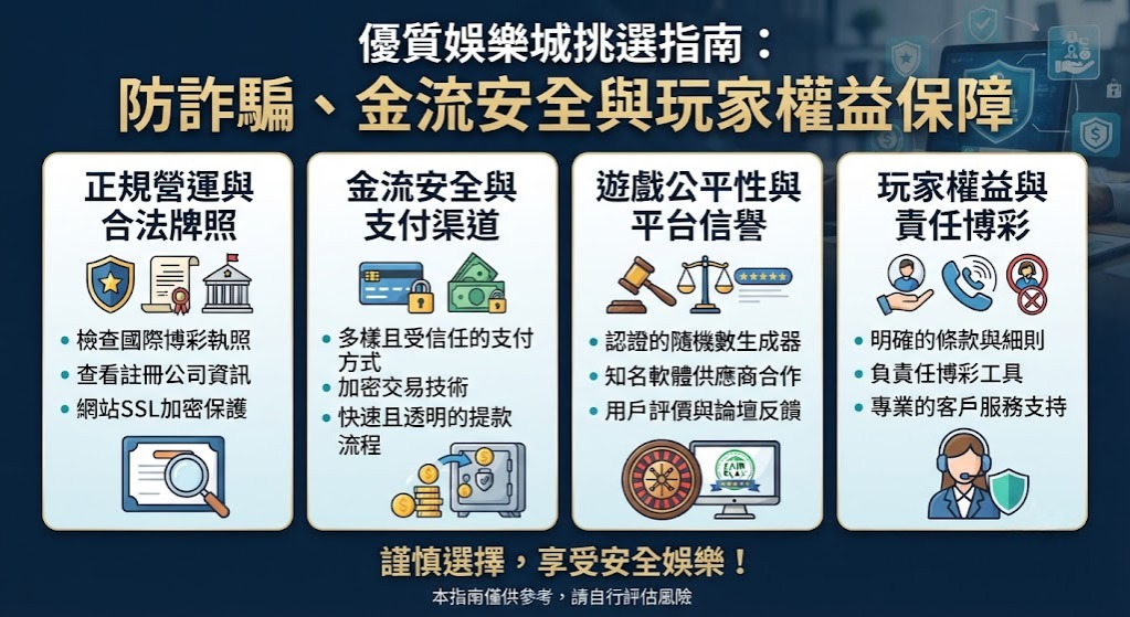 防詐騙、金流安全與玩家權益保障